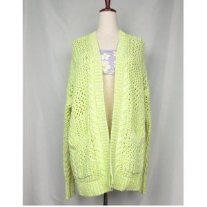 By Anthropologie Serenity Cardigan - Lemon Yellow XS - S